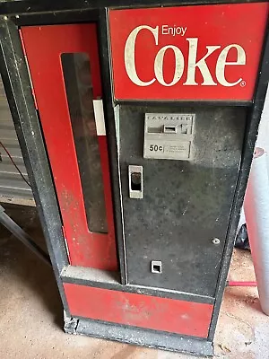 Vintage Coca-Cola Coke Vending Machine With Keys. Cools Cold. Model #USS-8-64 • $400