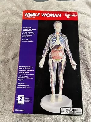 SkilCraft Visible Woman Anatomy Model Kit #74626 Sealed Pieces Pregnancy Option • $75