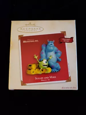 Hallmark Keepsake Ornament 2002 Sully And Mike Monsters Inc  • $21.99