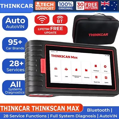 Thinkscan Max OBD2 Scanner Full System Car Diagnostic Tool Code Reader MK808S • $459