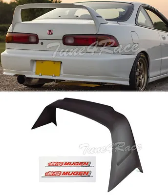 94-01 Integra 2DR DC2 MUGEN Gen 1 Rear Trunk Spoiler Wing Coupe W/ Red Emblems • $179.98