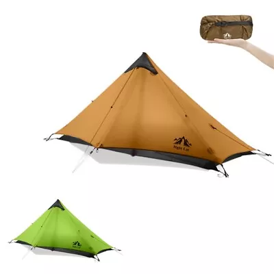 1 Person Man Tent Ultralight Tent Outdoor Camping Hiking Fishing Tent 0.95kg UK • £188.87