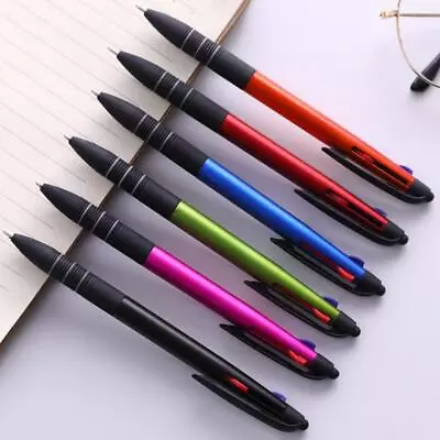 NEW 3-color 3in1 Ballpoint Pen Writing Pen 0.5mm Refill Supplies • $1.01