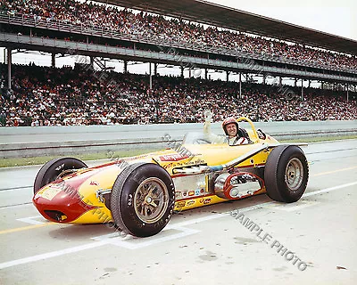 Eddie Sachs 1963 Indy 500 Auto Racing 8x10 Photo • $5.95
