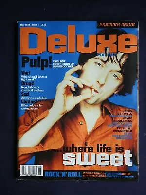 Deluxe For Men - Issue 1 May 1998 Rare - Pulp - Seinfeld - Jayne Middlemiss • £25