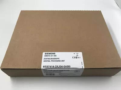 New Siemens 6ES7414-3XJ04-0AB0 SIMATIC S7-400 CPU 6ES7 414-3XJ04-0AB0 Fast Ship • $1973.68