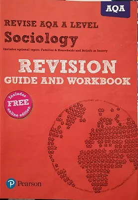 REVISE AQA A Level Sociology Revision Guide & Workbook. Includes Online Edn.  • £13.99