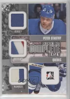 2010-11 ITG Decades 1980s Complete Jersey Silver Peter Stastny #CJ-07 HOF • $228.89