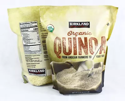 2 Bags Kirkland Signature Organic Quinoa 4.5 Lb Each 9 Lb Total Free Shipping • £31.31