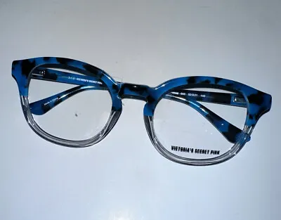 Victoria’s Secret Pink Blue Cateye Eyeglass Frames PK 5036 52-21-140 • $39.99