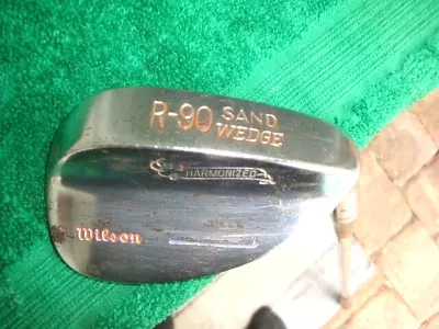 VINTAGE Wilson Harmonized R-90 Sand Wedge Head Speed Steel  NICE  • $23