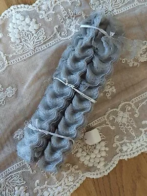 Antique Vintage Gray Horsehair Millinery Braid Antique Millinery • $55