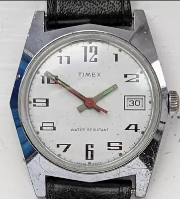 Timex Sprite 24570 02577 [1977] Dial Mens Vintage 1970s Watch • $29.95