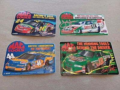 Mac Tools NASCAR NHRA Racing Stickers Gordon Force Petty Labonte 1999 Vintage  • $15