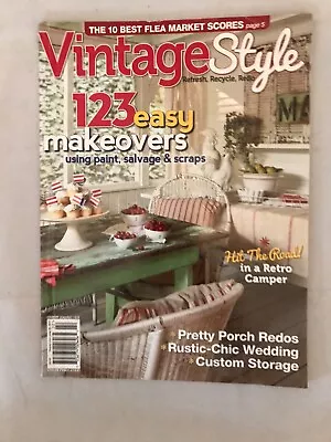 Vintage Style Magazine #222 2017 123 Easy Makeovers • $10.99