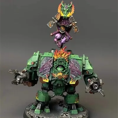 Salamanders Venerable Dreadnought Warhammer 40K Space Marines Presale Painted • $391.24