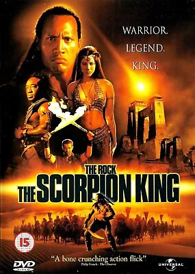 The Scorpion King =dwayne Johnson = Vgc Cert 15  Action Adventure • £1.99