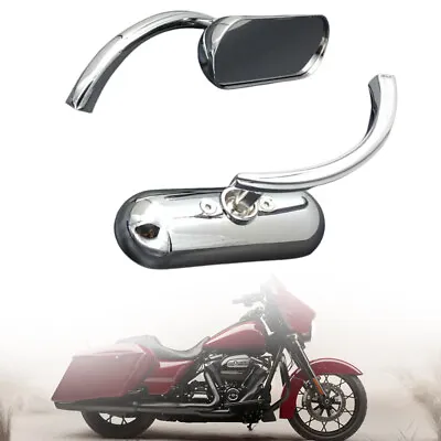 $92.99 • Buy Rear View Mirror Side Mirror Chrome Oval Fit For Suzuki Boulevard S40/ S50/ S83