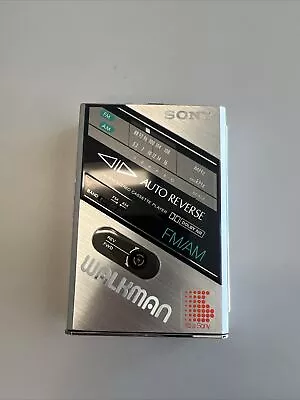 Vintage Sony Walkman WM-F100 II Radio Works - Cassette Not Working • $89.99