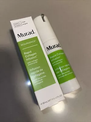 MURAD RESURGENCE RAPID COLLAGEN INFUSION~Step 2~New-In-Box 1oz / 30mL~Retail $89 • $27.99