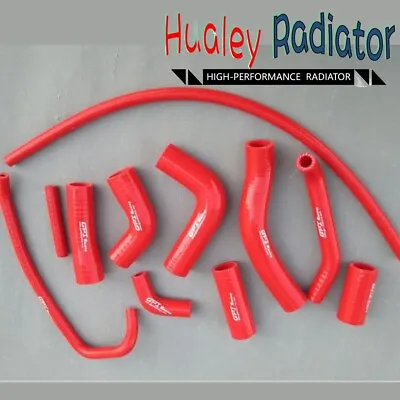 Silicone Radiator Coolant Hose Kit For 2006 2007 YAMAHA YZF R6 06 07 Red • $31.08