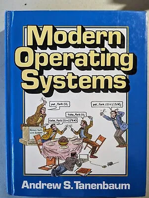 Modern Operating Systems By Andrew S. Tanenbaum (1992 Hardcover) • $7.50
