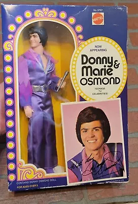 1976 Vintage Mattel  DONNY & MARIE OSMOND  (Donny Osmond) Doll With BOX! RARE! • $39.99