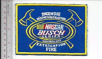 Montreal Fire Department Nascar Busch Series 2007 Extraction Unit Service D'Ince • $9.99