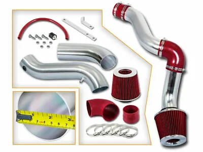 3  RED Cold Air Intake Induction Kit + Filter For 05-09 Charger/Magnum 3.5L V6 • $855.10