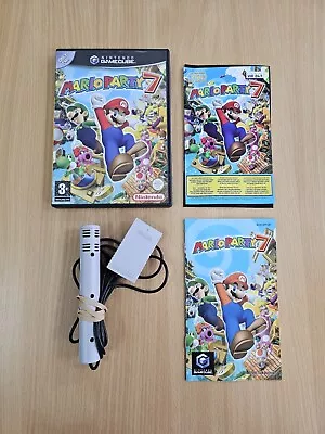 Mario Party 7 Nintendo Gamecube With Manual & Microphone - UK PAL Version Mint • £150