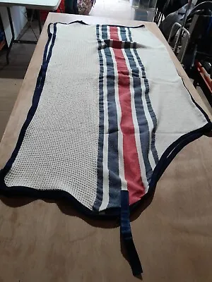 5'0  White Standard Waffle Cooler Rug  -WS 92 • £5