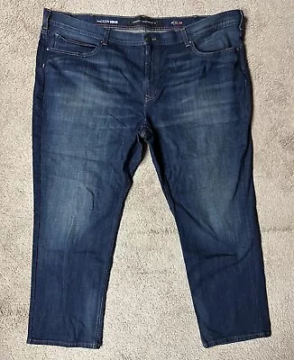 Mens Marc Anthony Denim Blue Jeans 52 X 30 Slim Fit • $30