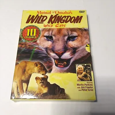 Mutual Of Omaha's Wild Kingdom - Wild Cats (DVD 2005 3-Disc Set)  10 Episodes • $12.99