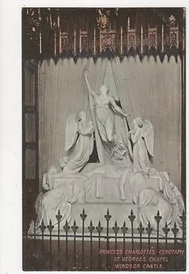£2 • Buy Princess Charlotte Cenotaph St Georges Chapel Windsor Castle Postcard 545a