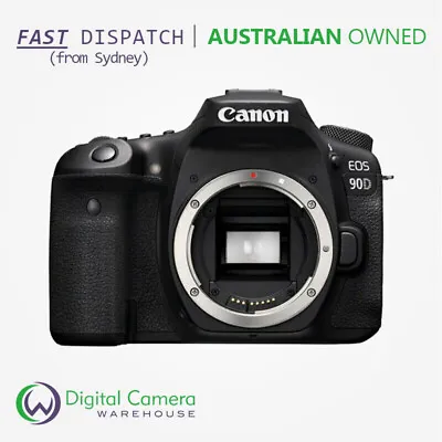 Canon EOS 90D DSLR Digital Camera Body Only - 32.5 Megapixel APS-C With 4K Video • $2183.85