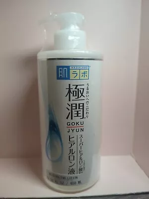 Rohto Hada Labo Gokujyun Hyaluronic Acid Lotion Bottle With Pump 13.53oz/400ml  • $17.99