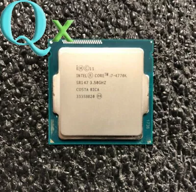 4Th Gen Intel Core I7-4770K LGA 1150 CPU Processor SR147 8M Cache 3.5GHz Desktop • $57