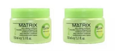 Matrix Curl Life Extra Intense Conditioner 5.1 Oz 150ml (2 PACK) • $18.95