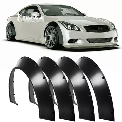 4PCS For Infiniti G35 G37 Fender Flares Mudguard Extra Wide Body Kit Wheel Arch • $99.79