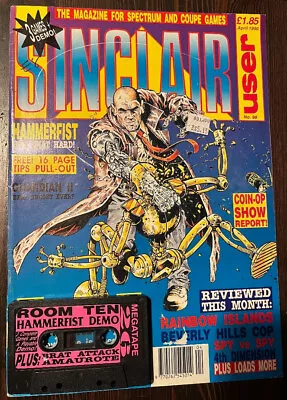 SINCLAIR USER Magazine Issue 98 April 1990 ZX Spectrum With MEGA TAPE 26 • $19