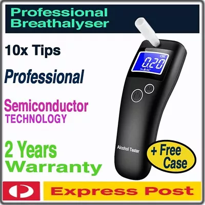 Alcohol Breath Breathalyser Testing Professional • $99.95