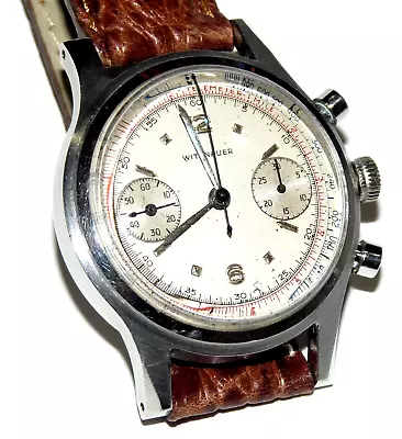 Vintage Wittnauer Mens Chronograph Watch • $475