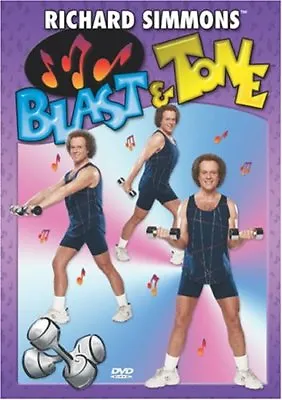 Richard Simmons Blast & Tone Fitness Training Workout Exercise Video Sealed NEW  • $12.99