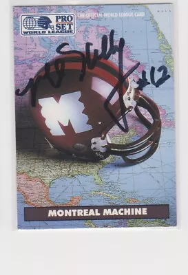 Mike Kelley Montreal Machine 1991 Notre Dame University Autographed Card • $24.99