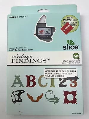 New Making Memories Slice Design Card Vintage Findings 33066 Scrapbooking Cards • $14.99