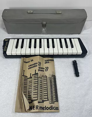 Vintage Hohner Melodica Piano 26 Made In Germany With Original Case No Cracking • $50