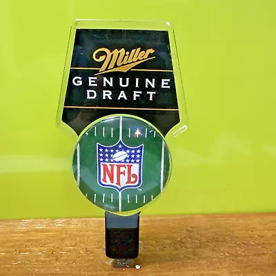 Miller MGD NFL BEER Tap Handle Acrylic 6” Tall NFL Football Sponsor • $15.99