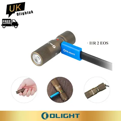 OLIGHT I1R 2 EOS 150 Lumens Rechargeable Keychain Torch Portable Flashlight • £17.95