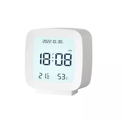 Portable Digital Alarm Clock LED Temperature Monitor Voice-activated Backlight • $13.99