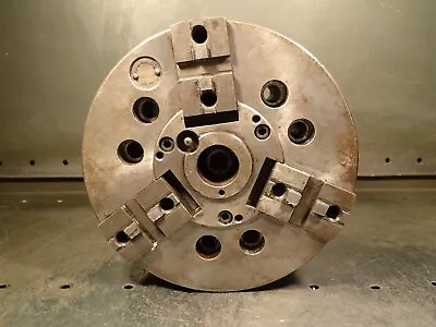 Logan 210mm (8 ) 3-Jaw CNC Power Lathe Chuck: A2-6 Short Taper Hub USA Used Good • $425